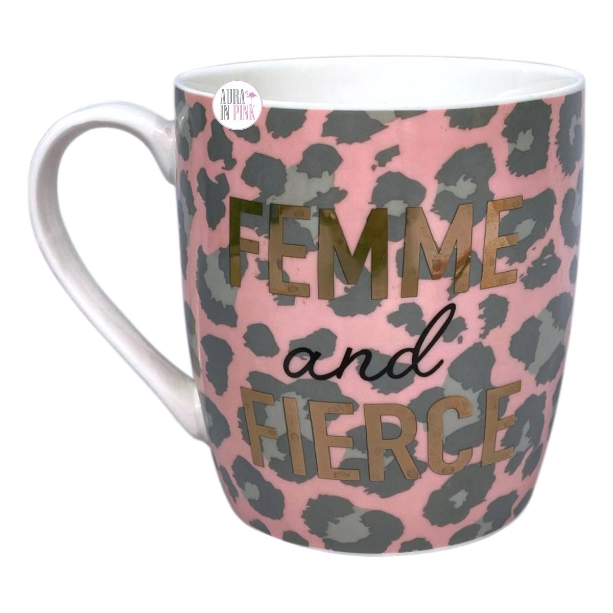 Coco + Lola Premium Collection Femme And Fierce Pink Leopard Print Fin –  Aura In Pink Inc.