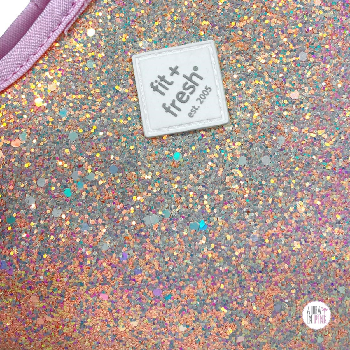Fit & Fresh - Sloane Chunky Glitter Bag Pink kit