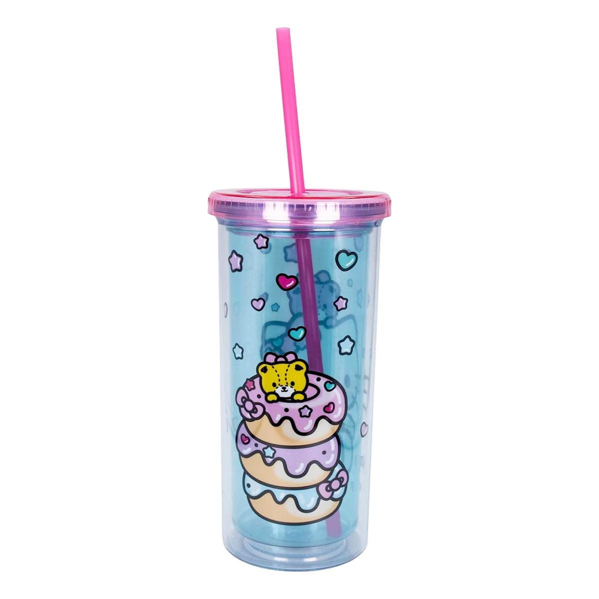 Tumbler Hello Kitty Hot Pink Hearts SANRIO