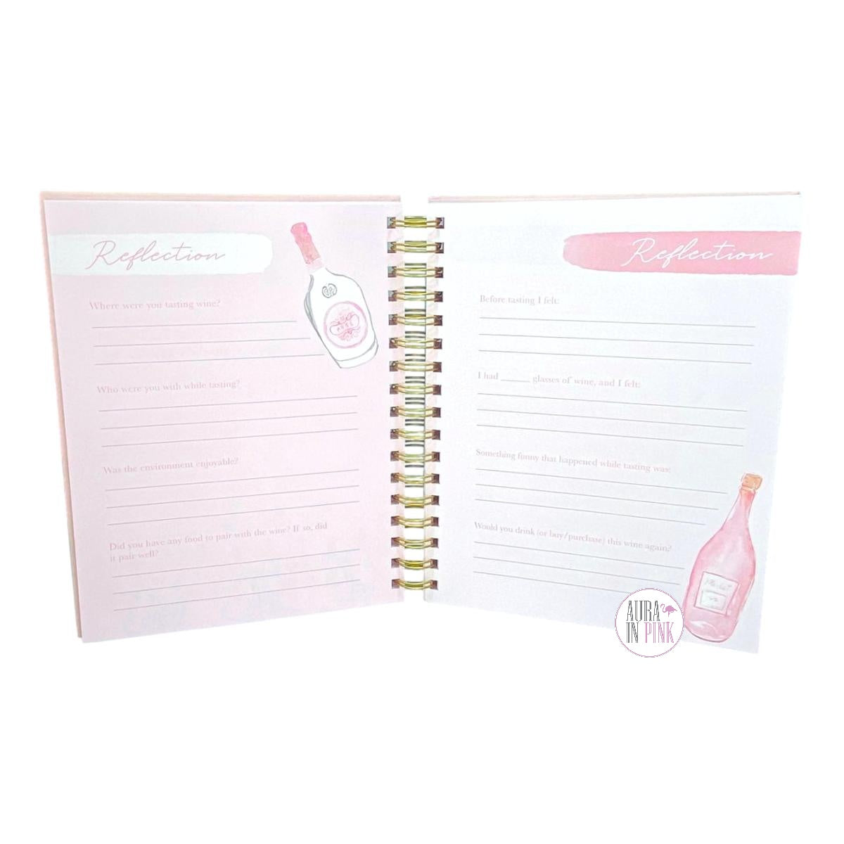 Pink Aura Notebook: 300 Page Aura Notebook and Journal