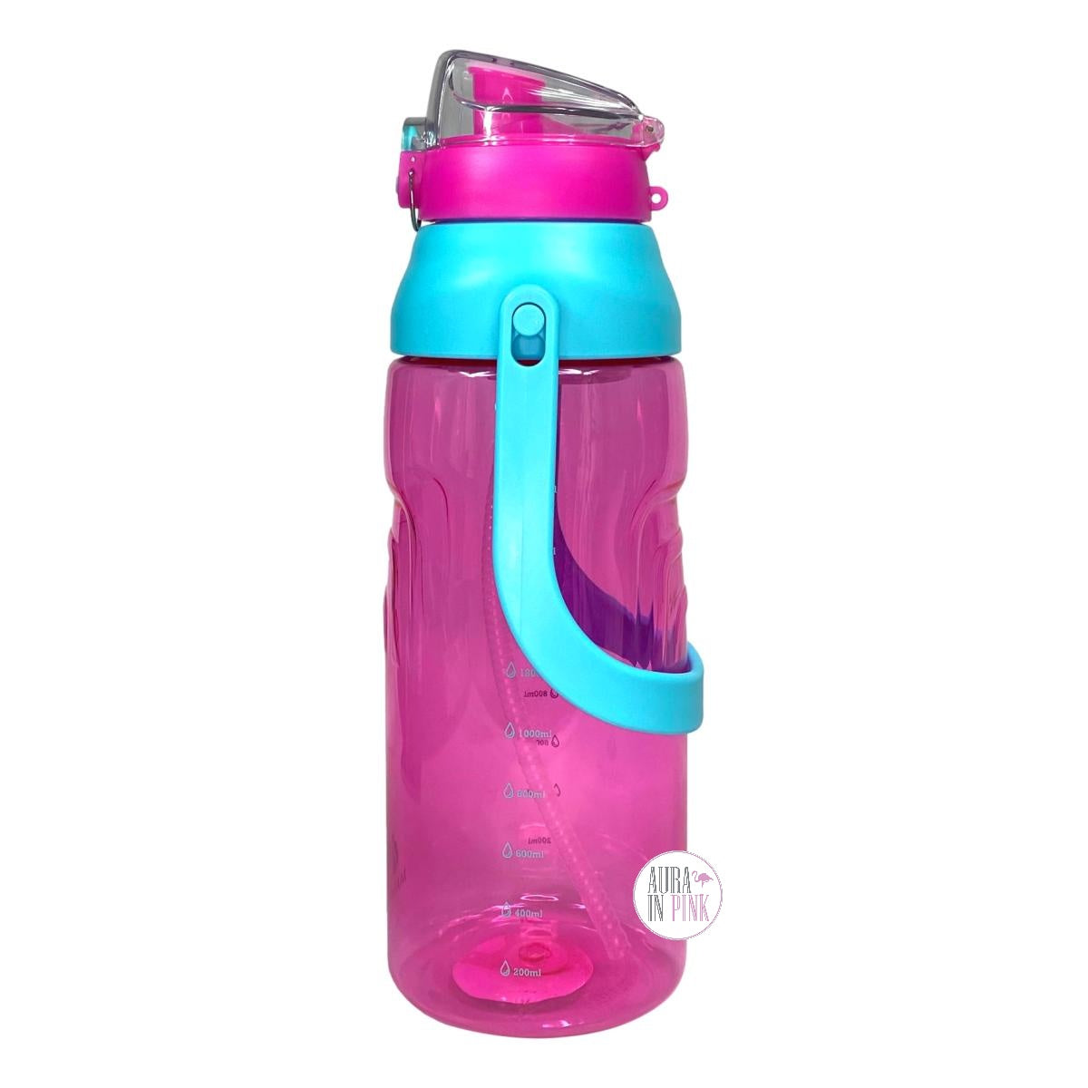 COOL GEAR 2-Pack 20 oz Essence Chugger Water Bottle with Wide