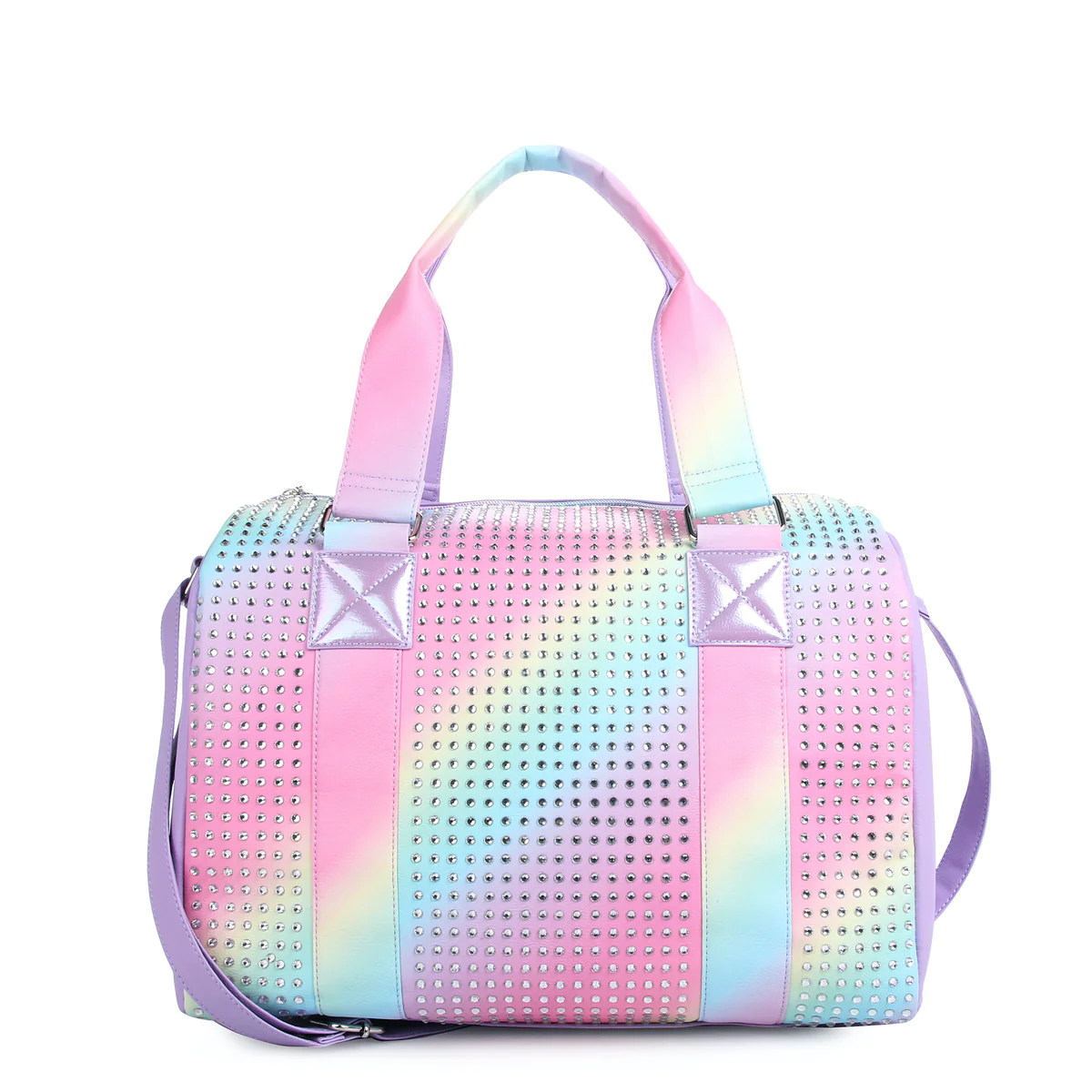 Love' Hot Pink Plush Medium Duffle Bag – OMG Accessories