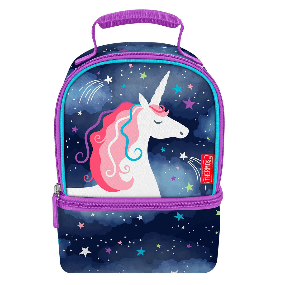 Personalised Girls Lunch Bag Unicorn School Insulated Lunchbox