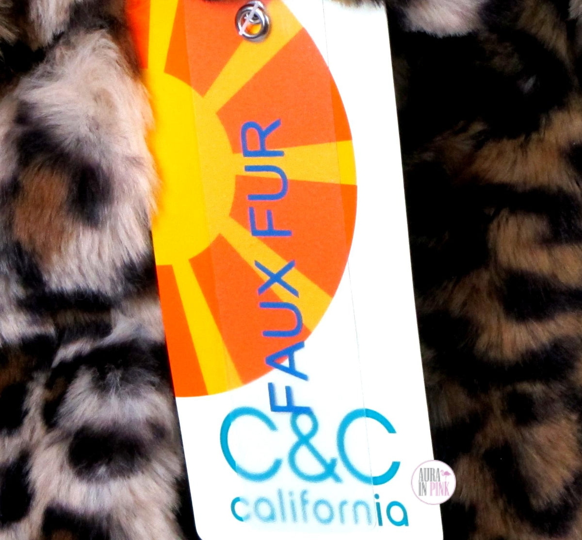 C&c california clearance faux fur coat