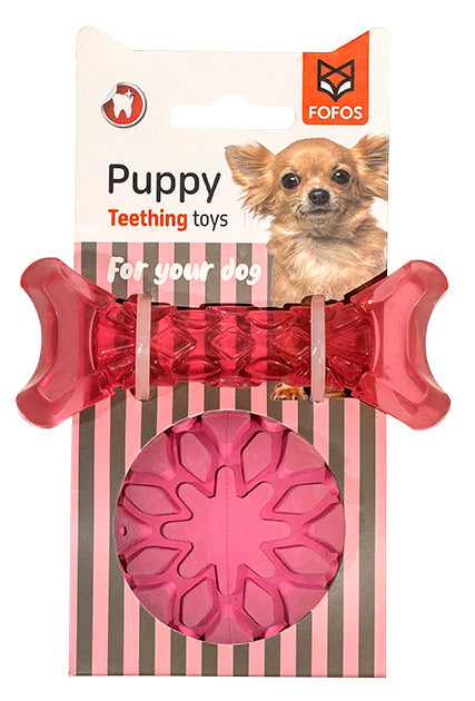 Dog Squeaky Toys, Puppy Plush Toys for Teething
