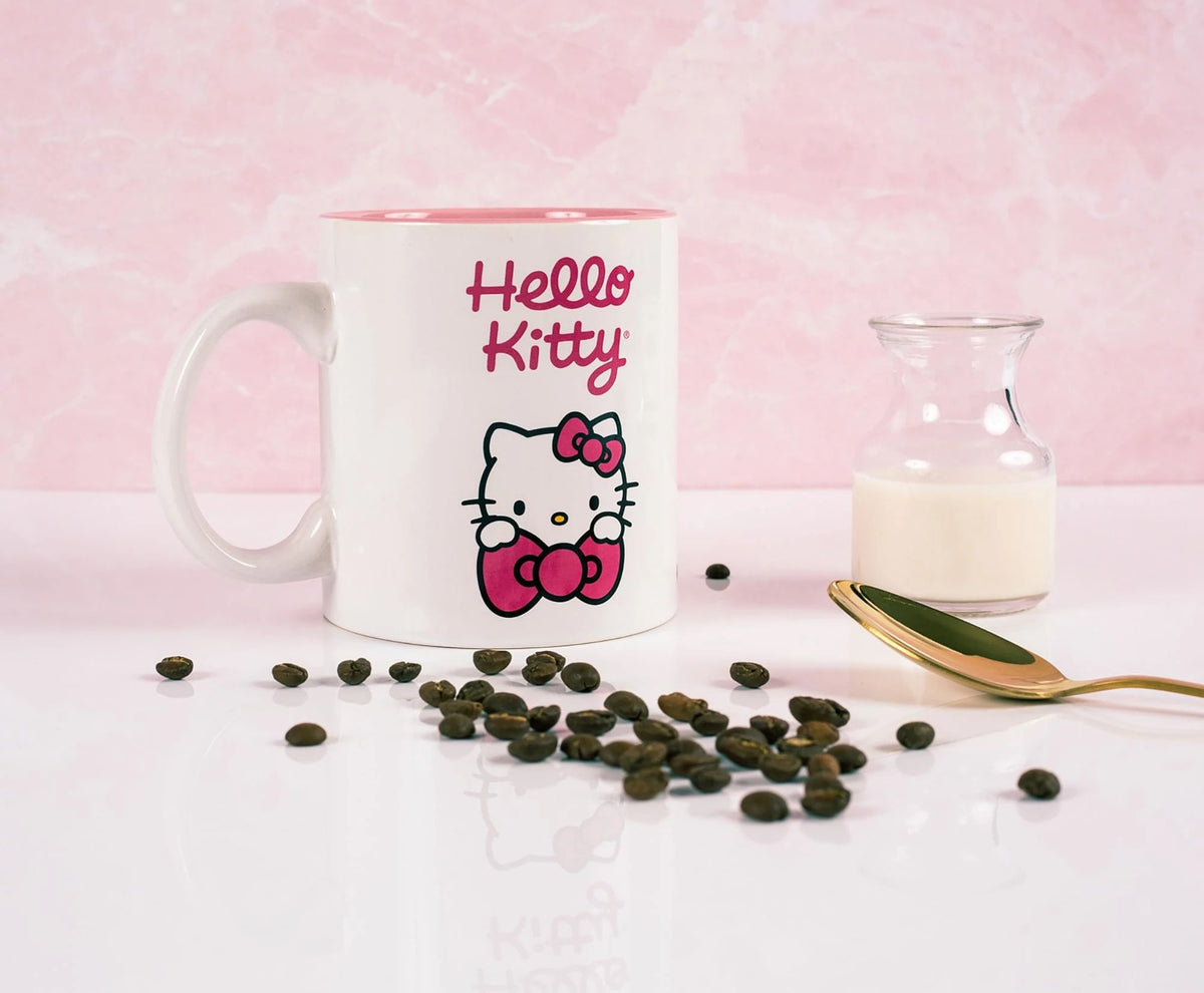 Tazza da caffè in ceramica extra large con licenza Hello Kitty di Sanr –  Aura In Pink Inc.