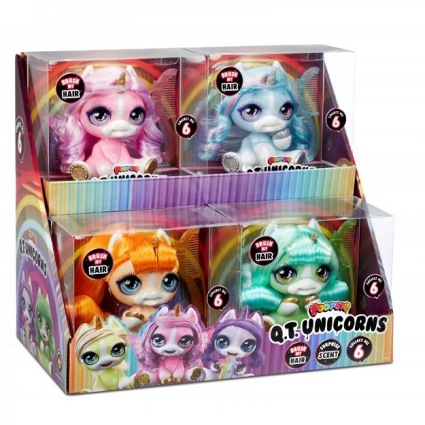Lot of 2 Poopsie Slime Surprise Unicorn Dolls with QT Unicorn FIFI