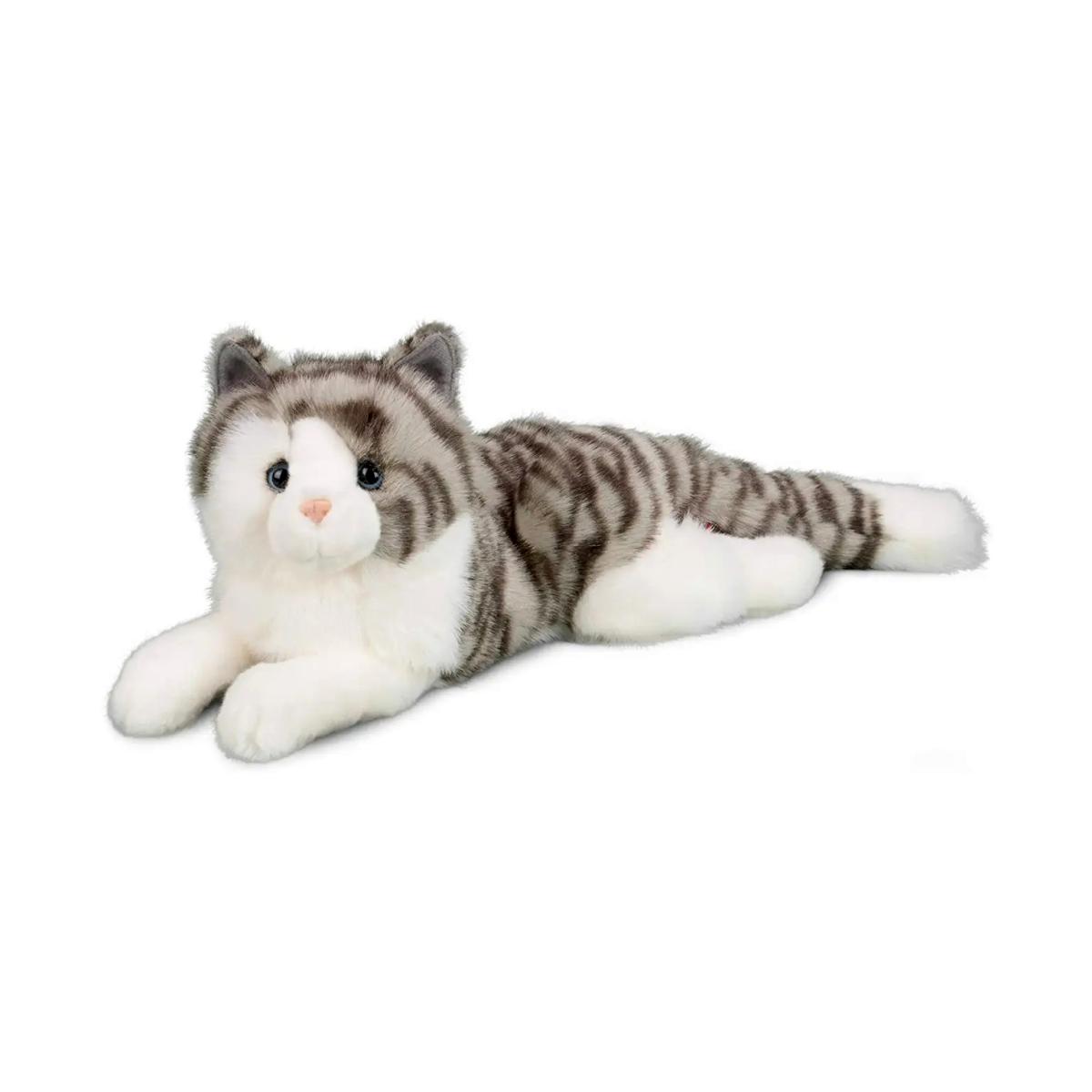 Douglas Smokey Tabby Black Striped Grey White Cat Plush