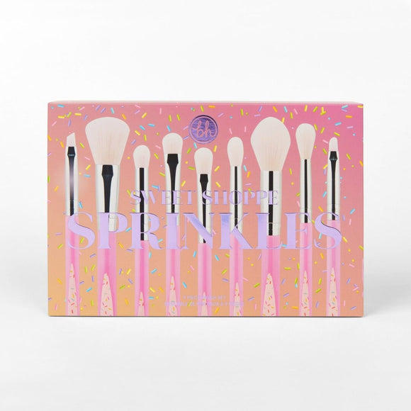 BH Cosmetics Sweet Shoppe 9-Pc Makeup Brush Set – Aura In Pink Inc.