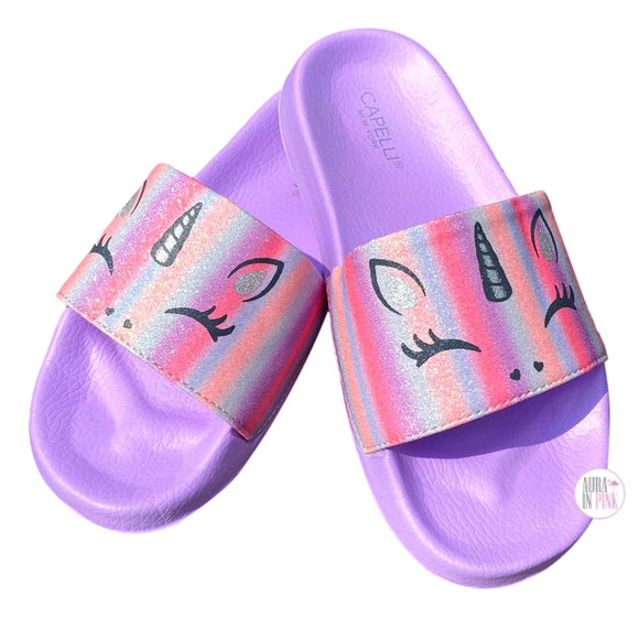 ShoSho Twin Pack Ultra-Soft Kids Unicorn Leggings – Aura In Pink Inc.