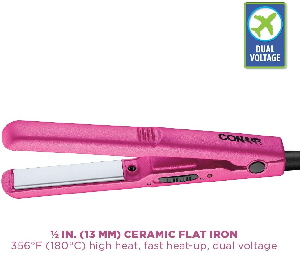 Cera Mini Flat Iron Pink Edition