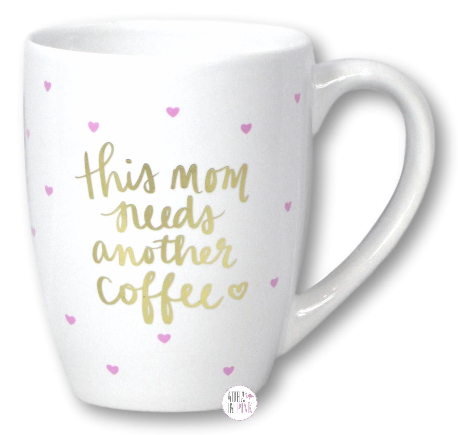 Mom Mode All Day Every Day Frosted Glass Cup – Natalia's Design Studio