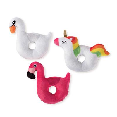 Squeaky Flamingo French Bulldog Toy