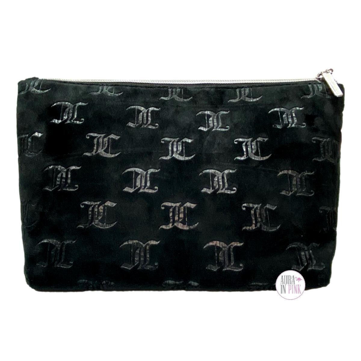 Sale Juicy Couture Large Black Cosmetic Travel Bag