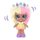 Kindi Kids Minis Mystabella Poseable Bobble Head Doll - Aura In Pink Inc.