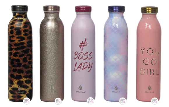 Tri-Coastal Design Emoji Water Bottle w/Carabiner Clip – Aura In Pink Inc.