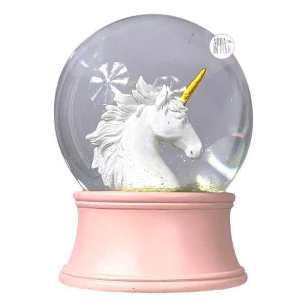 Rare Danbury Falls pink unicorn snow globe - Collectibles & Hobbies