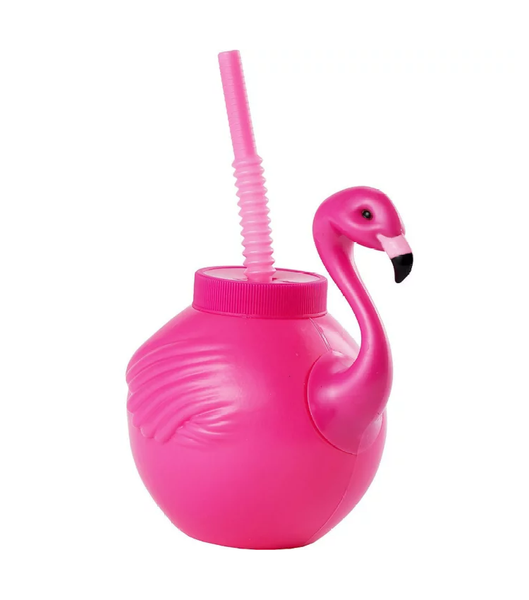 Pink Silicone Straw Tip - Glamfetti