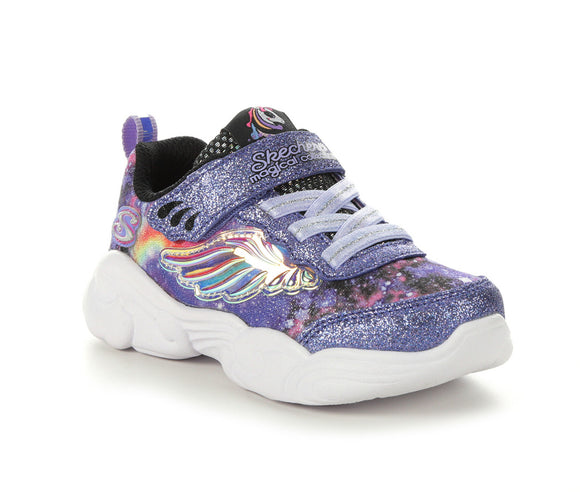 Verval Elke week palm Skechers Magical Collection Unicorn Storm Purple Glitter Galaxy Toddle –  Aura In Pink Inc.